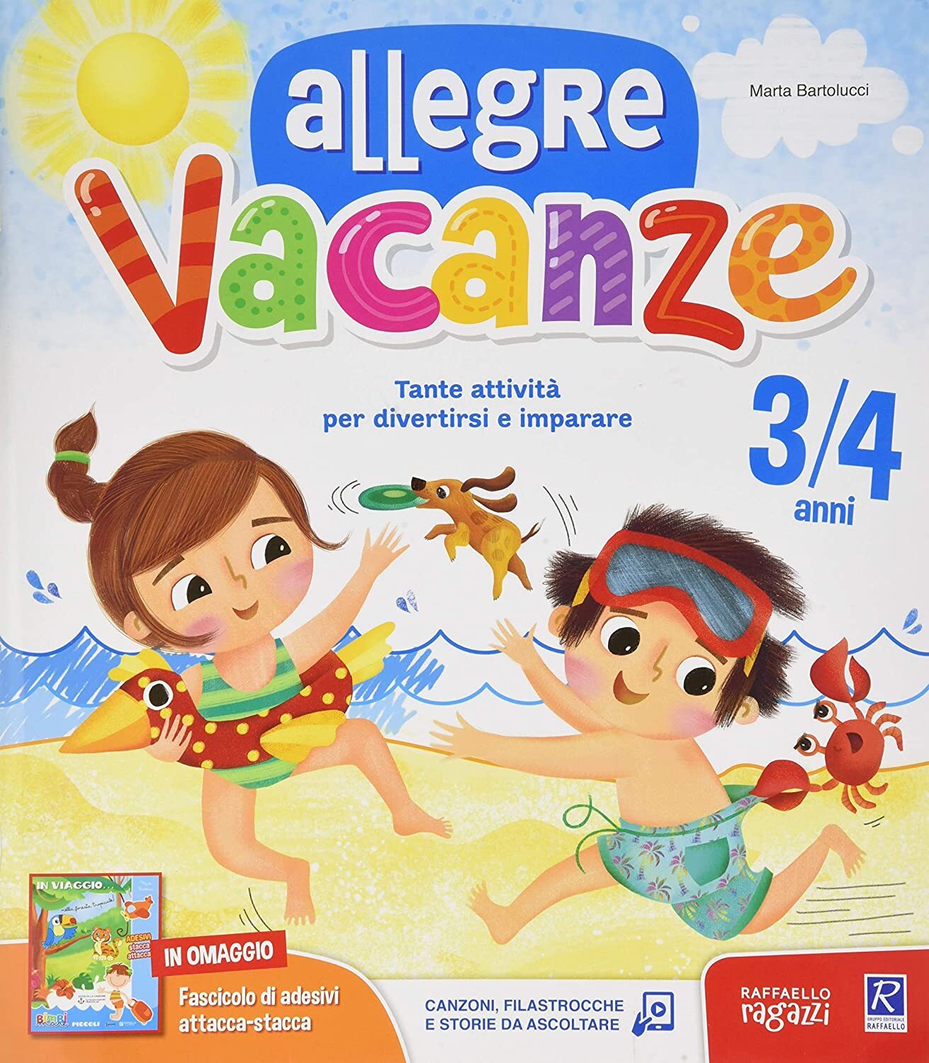 Libri Allegre Vacanze 3/4 Anni