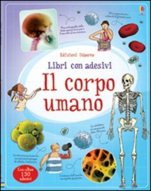 CORPO UMANO - LIBRI CON ADESIVI FRITH