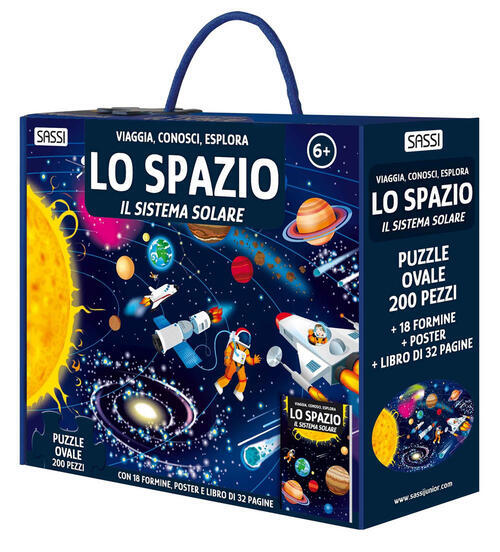 Lo Spazio. Il Sistema Solare. Viaggia, Conosci, Esplora. Con 18 Formine. Con P