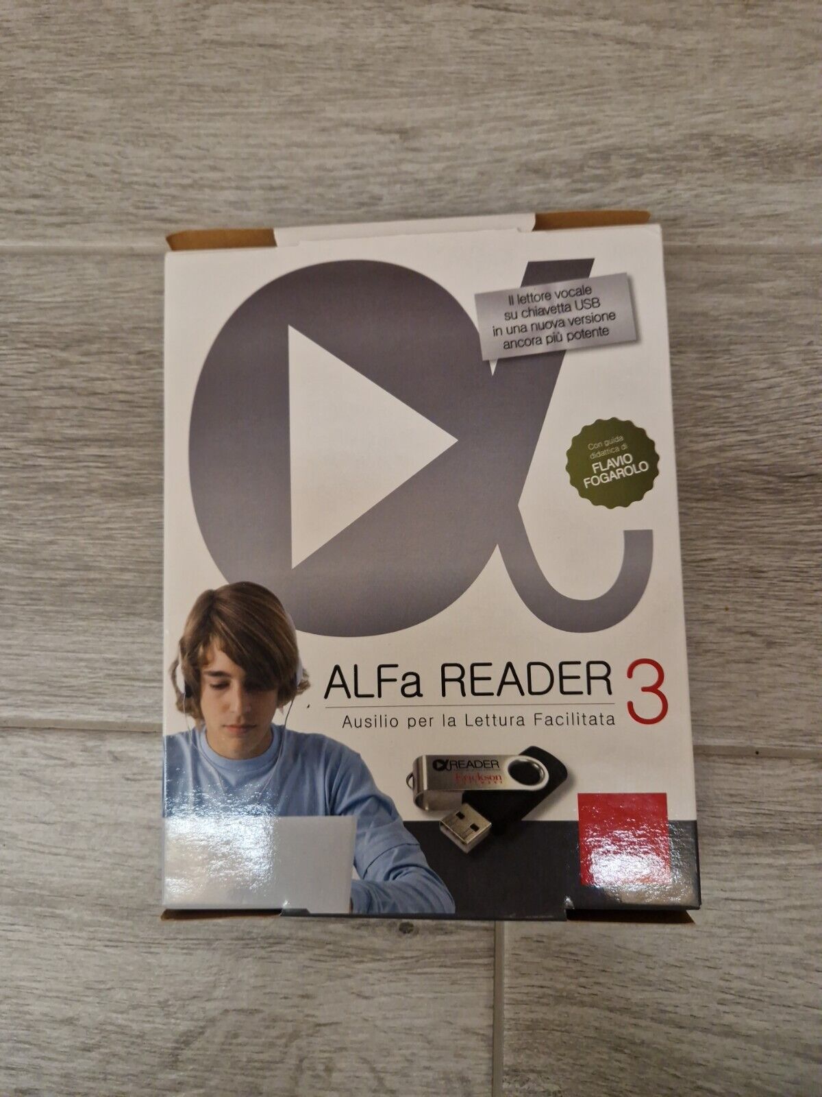 ALFa Reader 3 plus. (KIT: libro e chiavetta USB). Ausilio per la lettura...