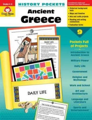 History Pockets: Ancient Greece, Grade 4 - 6 Teacher Resource (Tascabile)