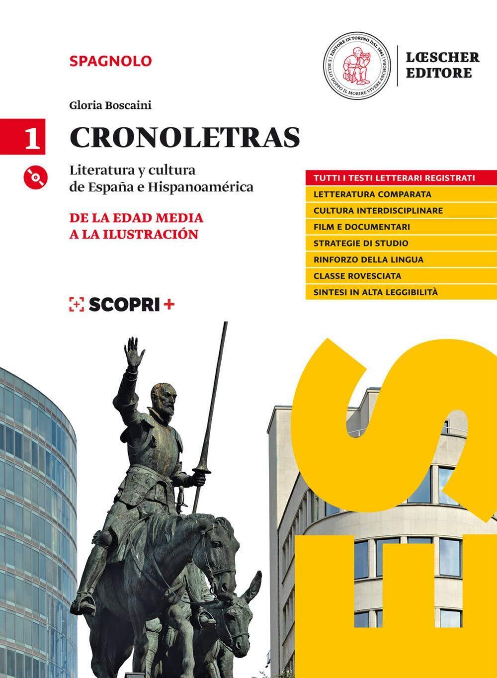 9788858327500 Cronoletras. Literatura y cultura de España e His...n CD-Audio: 1