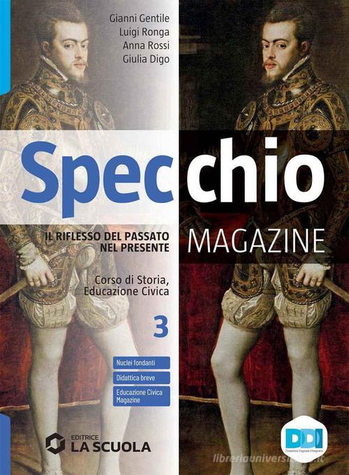 9788835055266 Specchio magazine. Corso di storia, educazione civ... online vol.3