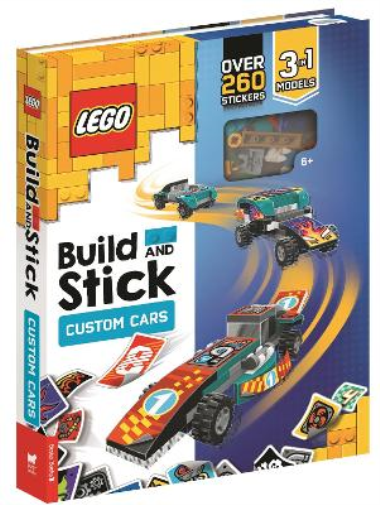 LEGO® Build and Stick: Custom Cars (Includes LEGO® bricks, bo (Copertina rigida)