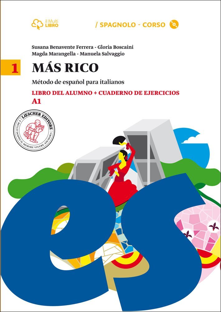 9788858304600 Mas rico. Libro del alumno-Cuaderno de ejercicios....one online: 1