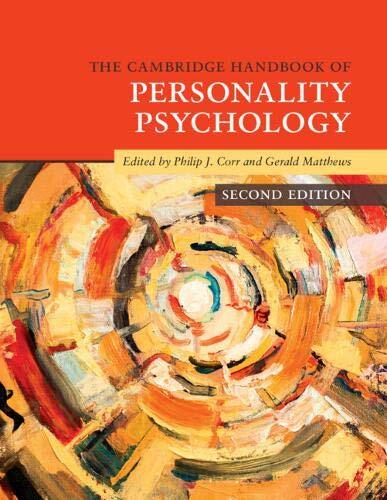 9781108404457 The Cambridge Handbook of Personality Psychology - Philip J. Corr,
