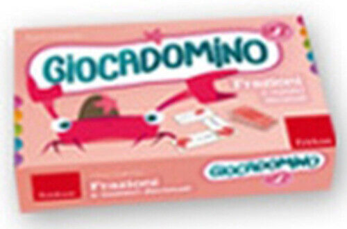 FRAZIONI E NUMERI DECIMALI. GIOCADOMINO. VOL. 2 FOGAROLO FABIO