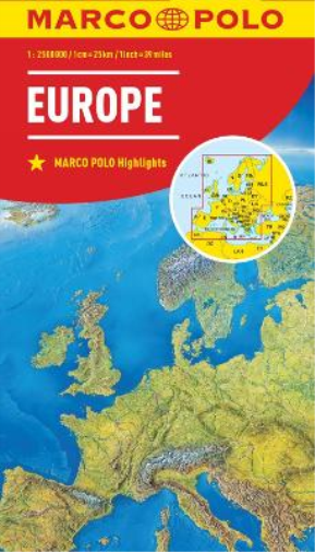 Europe Marco Polo Map (Map)