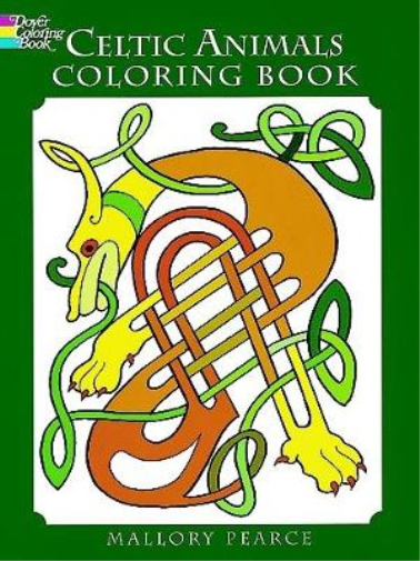 Mallory Pearce Celtic Animals Colouring Book (Tascabile) Dover Coloring Books