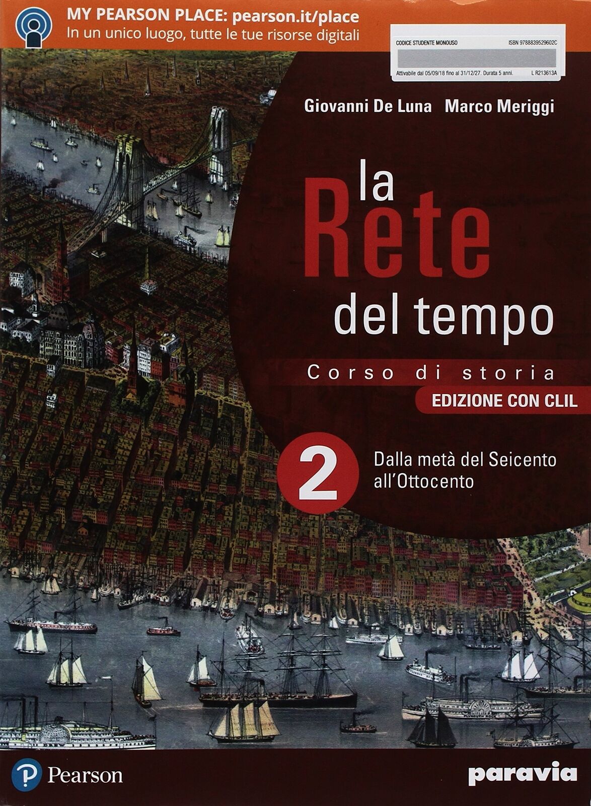 9788839529602 La rete del tempo. Edizione con CLIL. Con History ...one online: 2