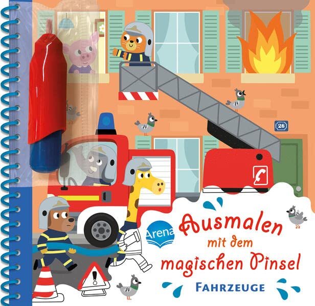 Ausmalen Mit Dem Magischen Pinsel. Fahrzeuge - (German Import) Book NUOVO