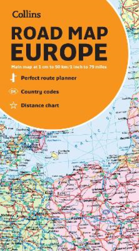 Collins Map of Europe (Map)