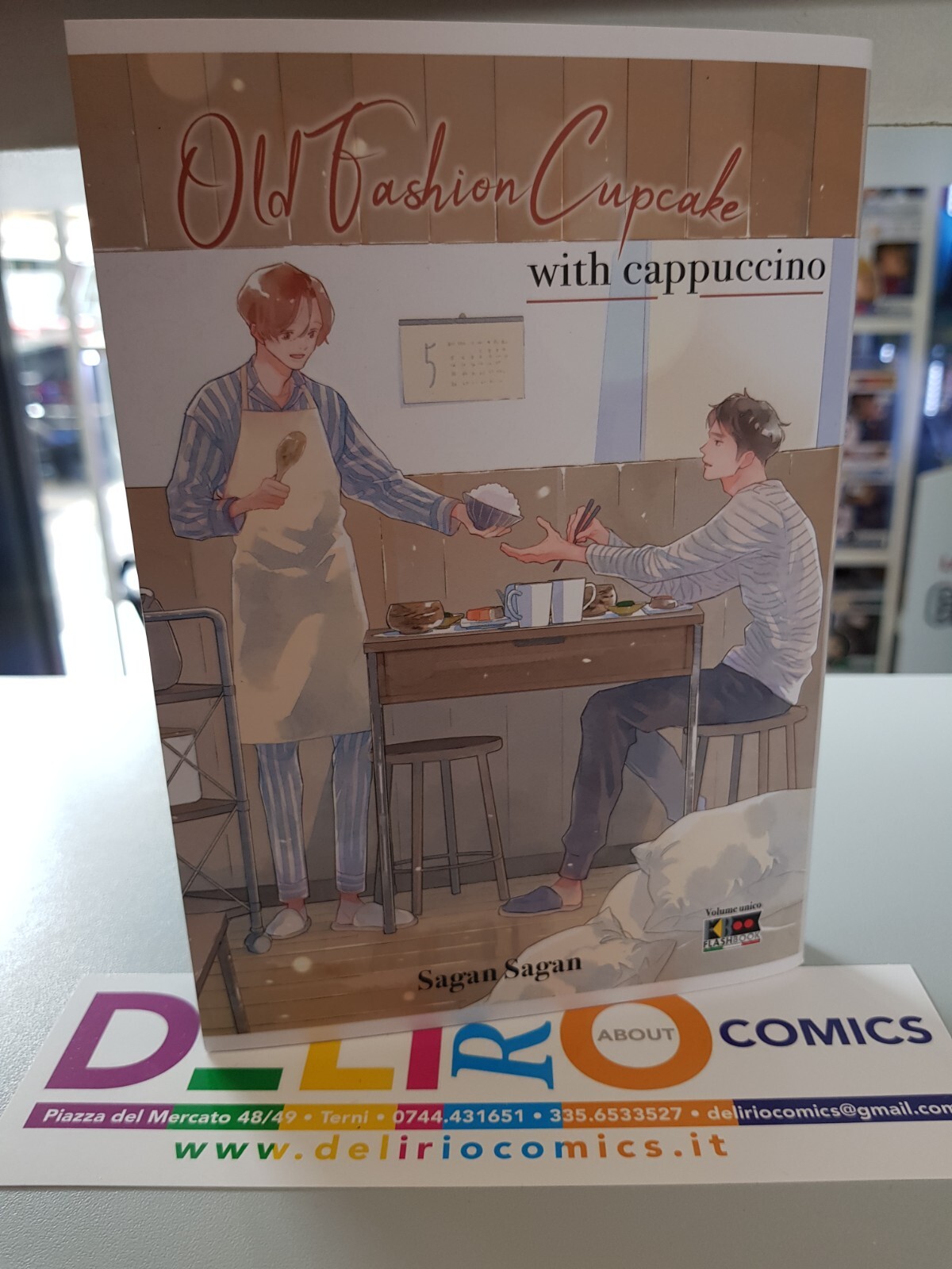 OLD FASHION CUPCAKE WITH CAPPUCCINO Ed. FLASHBOOK SCONTO 5%