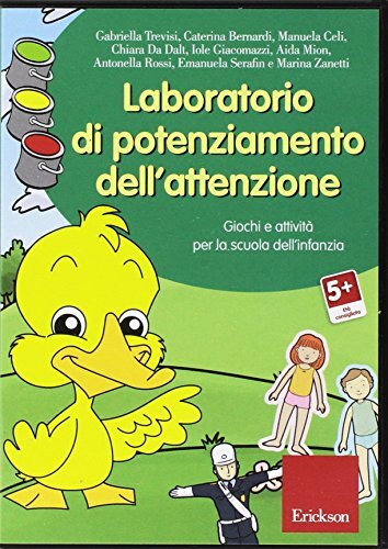 9788859000365 Laboratorio di potenziamento dell'attenzione. Gioc...anzia. CD-ROM