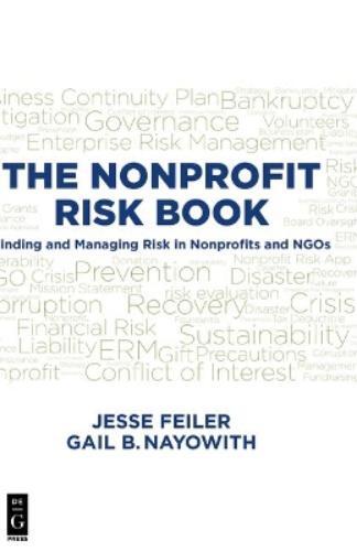 Jesse Feiler Gail Nayowith THE NONPROFIT RISK BOOK (Tascabile)