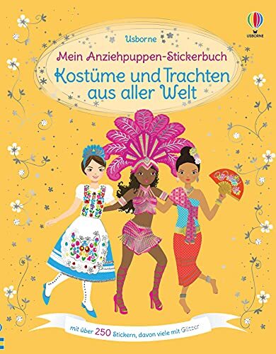 Emily Bone Stel Mein Anziehpuppen-Stickerbuch: Kostüme und Trachten  (Tascabile)