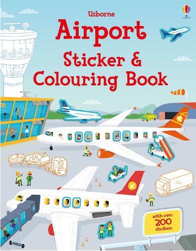 Simon Tudhope Airport Sticker and Colouring Book (Tascabile)