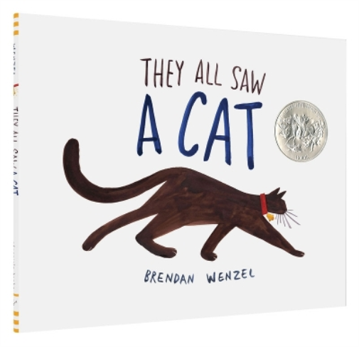 Brendan Wenzel They All Saw A Cat (Copertina rigida)