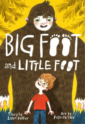 Ellen Potter Big Foot and Little Foot (Book #1) (Tascabile)