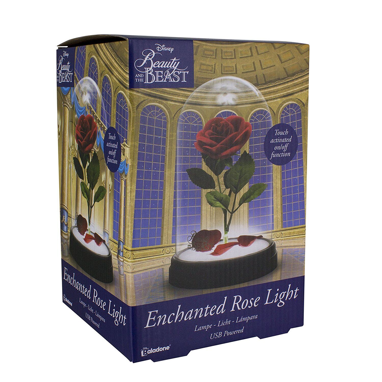Merchandising Disney: Beauty And The Beast - Enchanted Rose Light (Lampada)