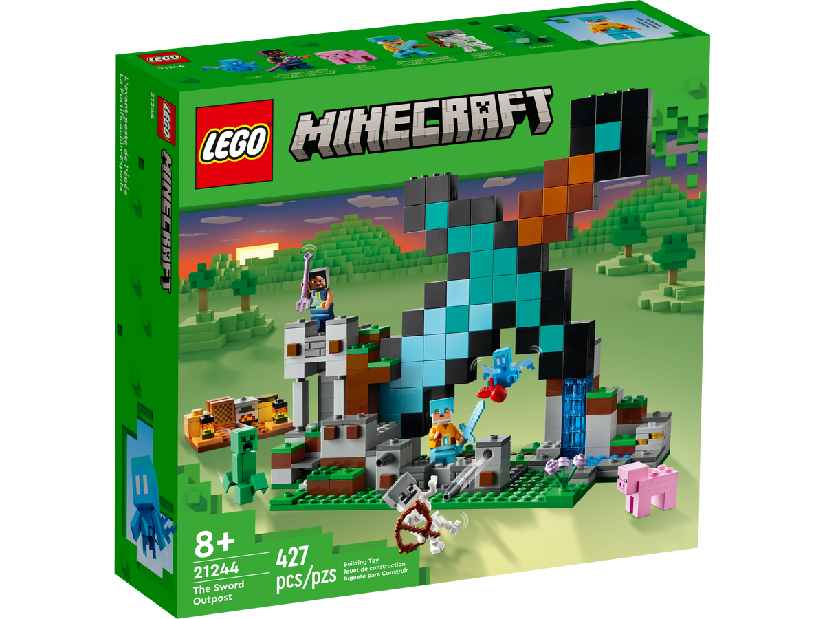 Merchandising Lego: 21244 - Minecraft - L'Avamposto Della Spada