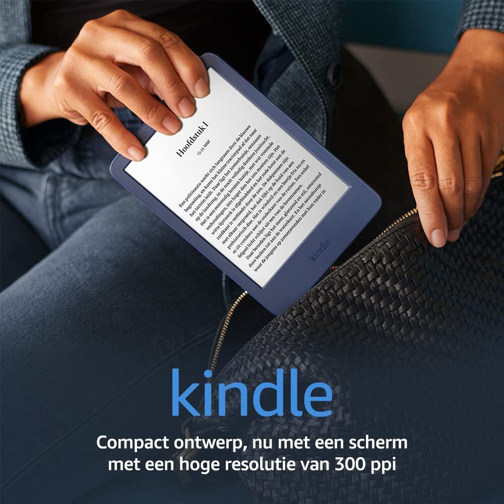 Amazon - Kindle (2022 Release) 6 High-Res Denim NUOVO