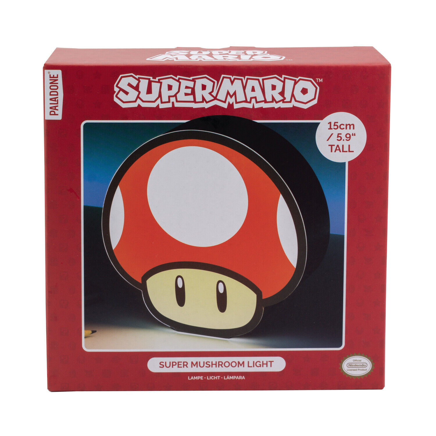 Merchandising Nintendo: Paladone - Super Mario Champion Red (Lampada)