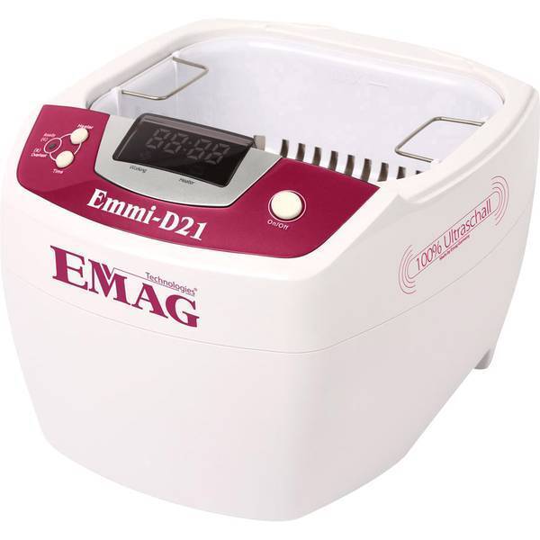 Emag emmi d21 lavatrice ad ultrasuoni 80 w 2 l con riscaldamento