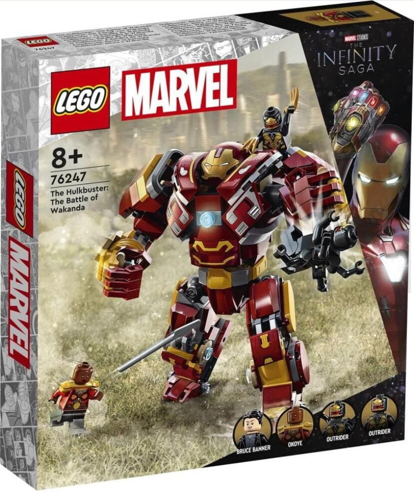 Merchandising Marvel: Lego 76247 - Super Heroes - Hulkbuster: La Battaglia Di Wa