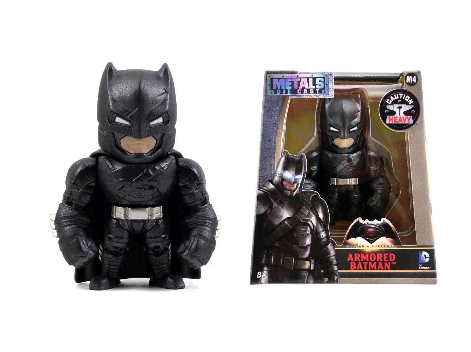 Merchandising Dc Comics: Jada Toys - Batman Armored Personaggio Cm.10 In Die-Cas