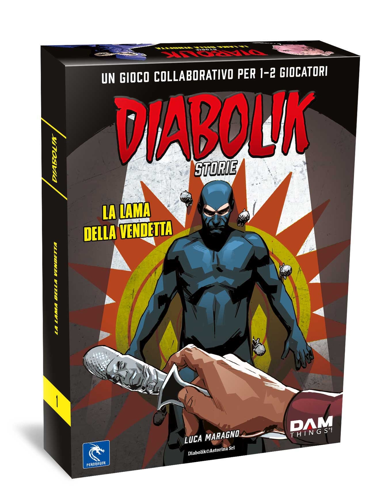 Merchandising Pendragon: Diabolik - Storie - La Lama Della Vendetta