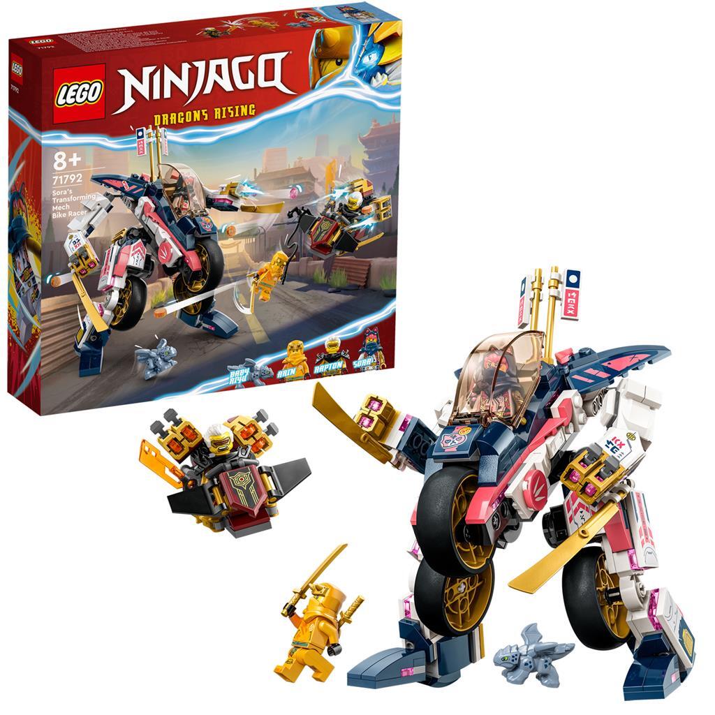 Merchandising Lego: 71792 - Ninjago - Moto-Mech Transformer Di Sora