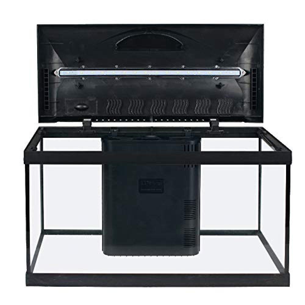 Amtra Basic 60 LED - Acquario completo di 65 litri, illuminazione 8 watt, filtro