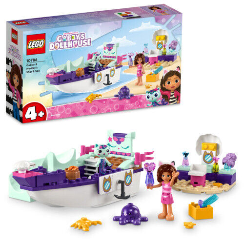 Merchandising Lego: 10786 - Gabby's Dollhouse - La Nave Del Benessere Di Gabby E