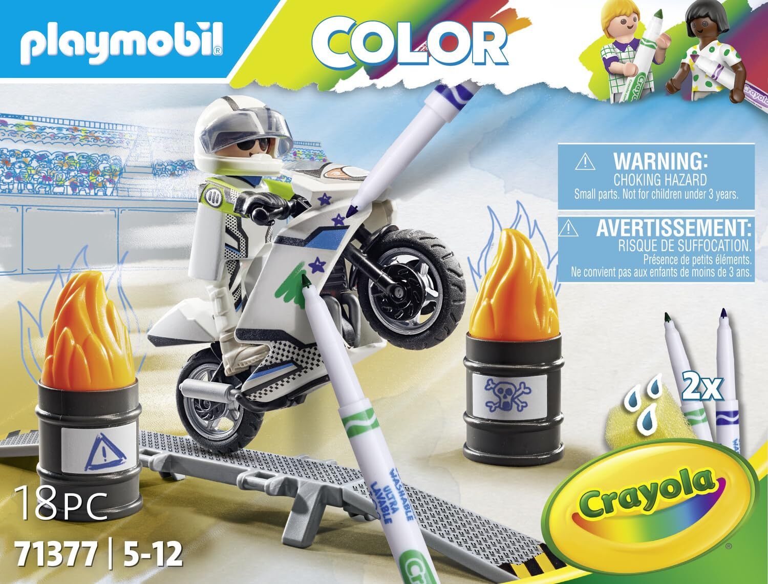 Merchandising Playmobil: 71377 Playmobil Color: Moto Da Corsa