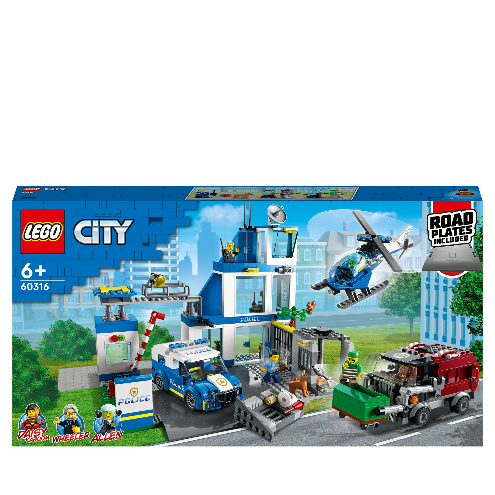 Merchandising Lego: 60316 - City Police - Stazione Di Polizia