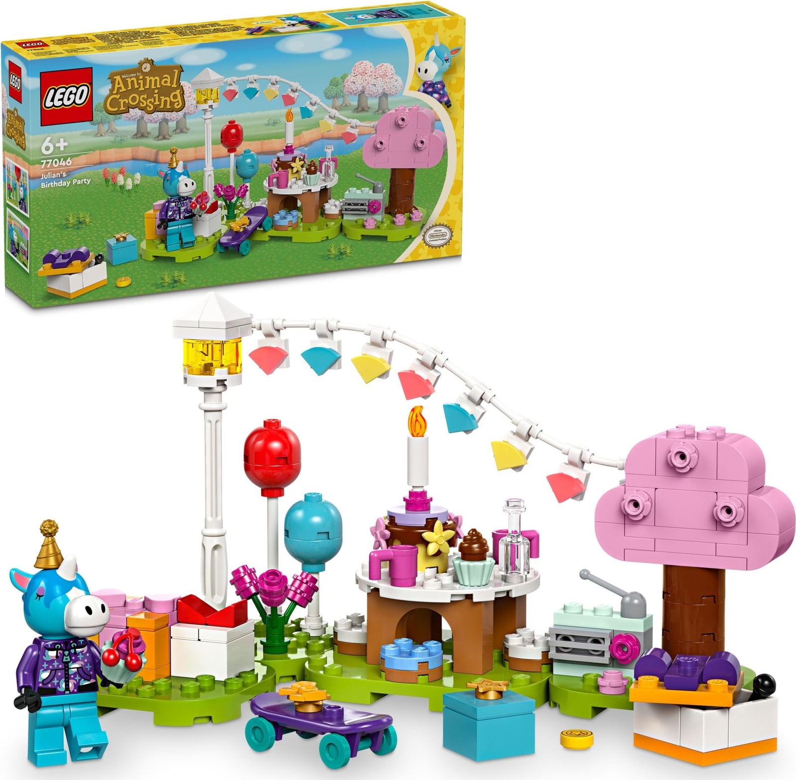 Merchandising Animal Crossing: Lego 77046 - Festa Di Compleanno Di Giuliano