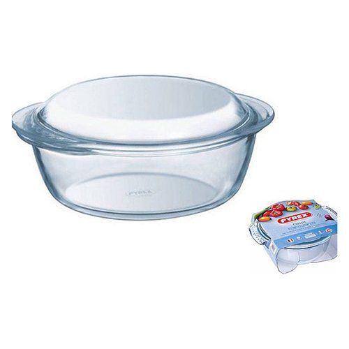 Casseruola Pyrex 207A000 7643 Tonda con coperchio Trasparente
