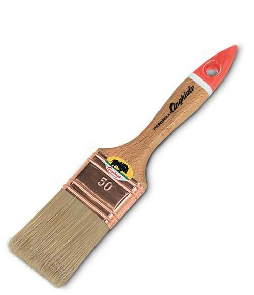 Pennellessa Setola Bionda Ghiera Ramata Cinghiale - mm 30