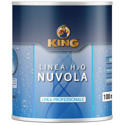 NUVOLA SMALTO H2O ACRIL. 100 ML NERO LUCIDO 6 PZ