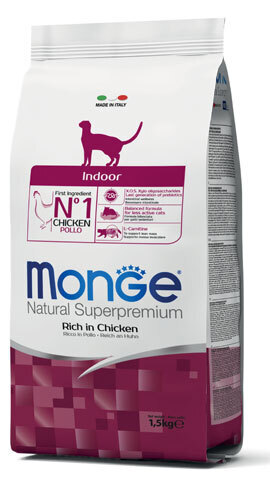 Indoor  - Monge Natural Superpremium Secco Gatto  0,4 Kg