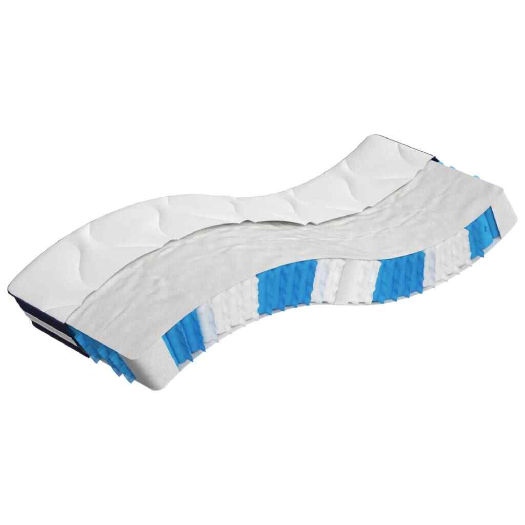 82165 Materasso a Molle Insacchettate Medio Rigido 70x200 cm