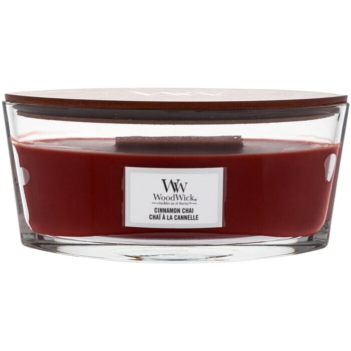 WoodWick Cannella Chai - Candela Ellisse unisex 453.6g