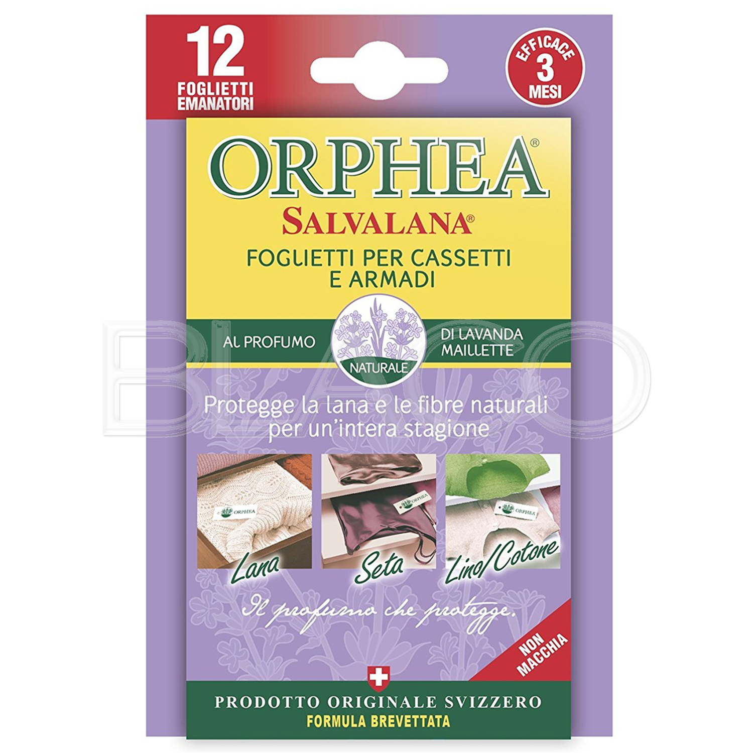 Orphea Salvalana 12 Foglietti - Lavanda
