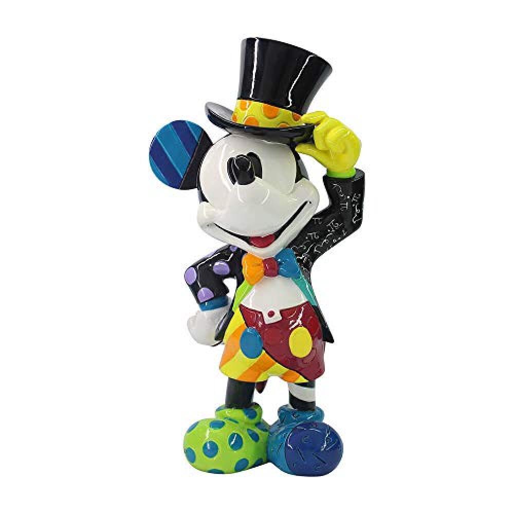 (TG. 10 x 10 x 22 cm) Disney Tradition Topolino con il Cappello Figurina, Resina