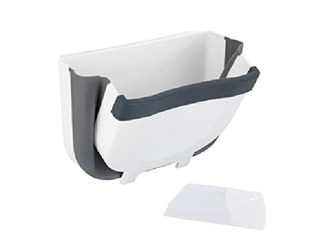 WENKO Porta Fago da 5 Litri, pattumiera Pieghevole per rifiuti da Cucina, 5 l, P
