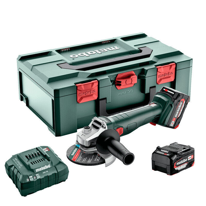 Smerigliatrice angolare 18V Ø125mm (2x5,2 Ah) W 18 L 9-125 QUICK - METABO...