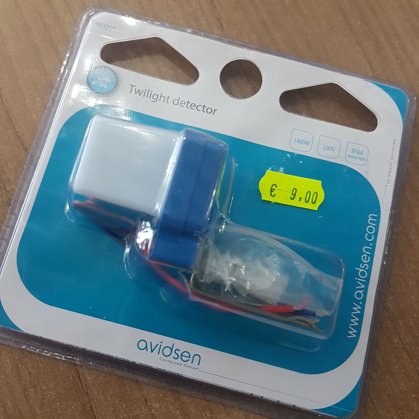 avidsen twilight detector 103201 rilevatore crepuscolare