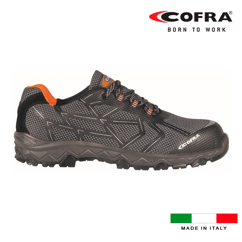 E3/80442 Scarpe Di Sicurezza Cofra Cyclette Black S1 P Src Taglia 44