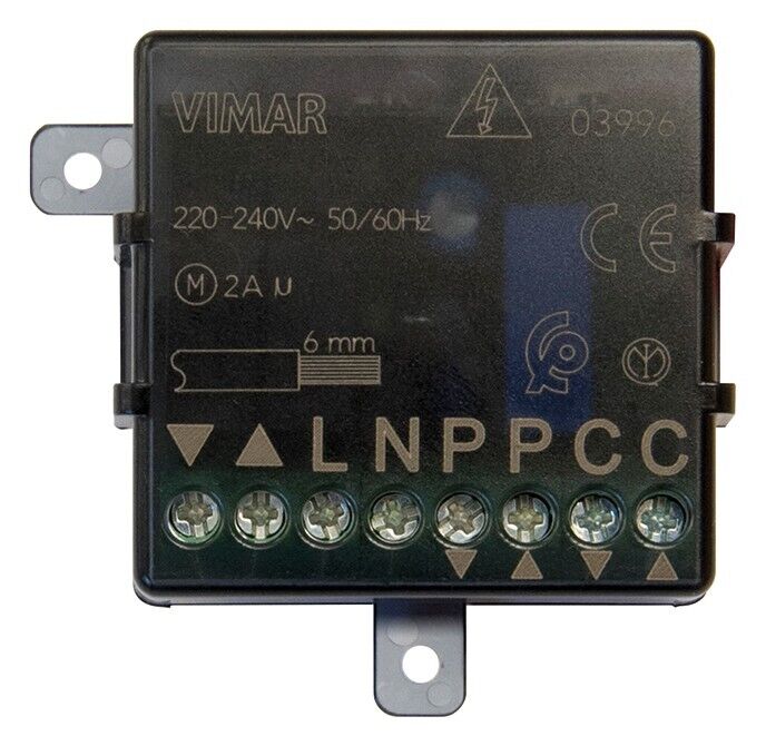 Vimar 03996 Modulo relè tapparelle Quid centralizzato FUNZ. CHIUSURA GENERALE